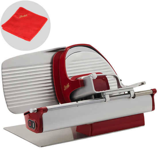 OUTLET - PICCOLI DIFETTI ESTETICI - Berkel Home Line Plus 250 Rossa - Affettatrice con lama 250 mm