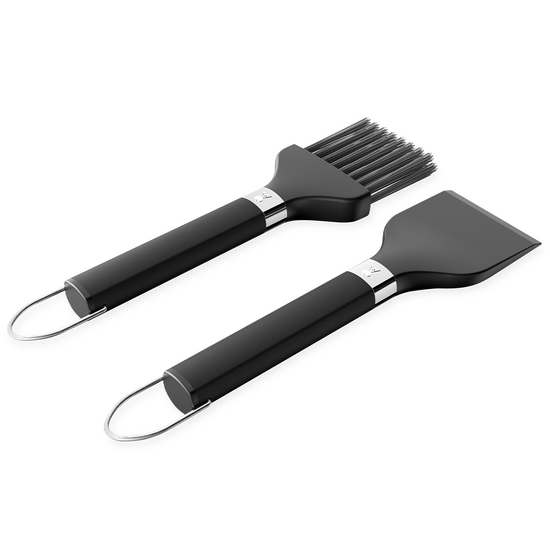 Kit raschietto e pennello per barbecue a pellet Weber