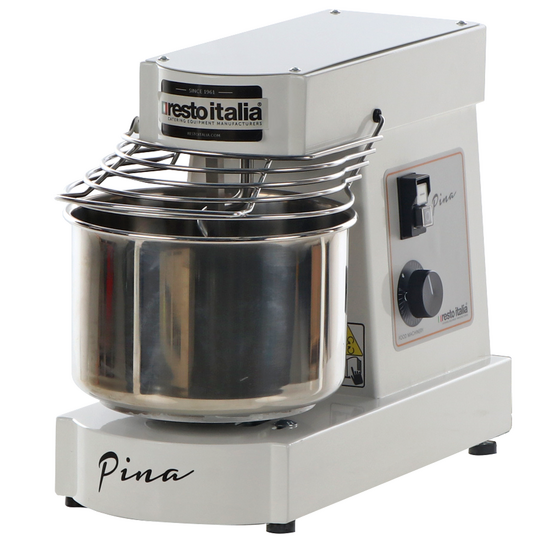 OUTLET - UTILIZZATO PER PROVA - Resto Italia Pina MO 10 - Impastatrice a spirale monovelocit&agrave; - 6 KG