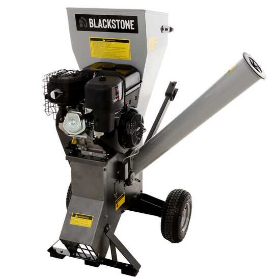 OUTLET - DIFETTI ESTETICI - BlackStone CSB 150 BS - Biotrituratore a scoppio - Motore a benzina Briggs &amp; Stratton 13.5 hp