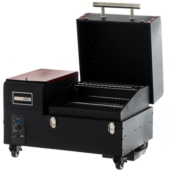 OUTLET - UTILIZZATO PER PROVA - Royal Food Pelletto  140 W - Barbecue portatile a pellet