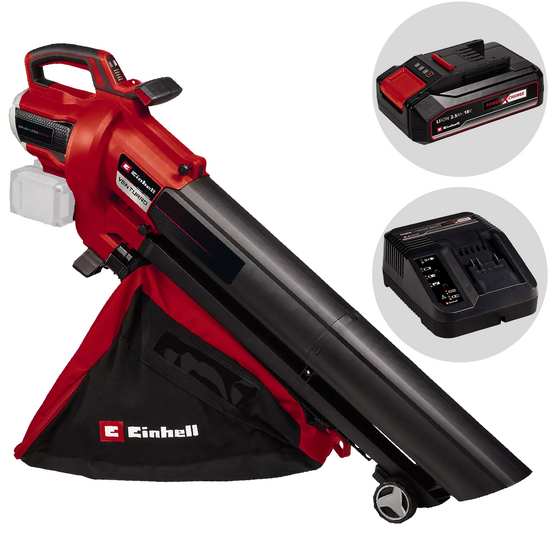 Einhell Venturro 36/240 - Soffiatore a batteria 3 in 1 - 18V 2.5Ah