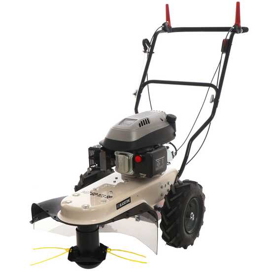 OUTLET - PICCOLI DIFETTI ESTETICI - BlackStone WGT 60-173 SP - Decespugliatore a ruote a benzina 4 tempi semovente