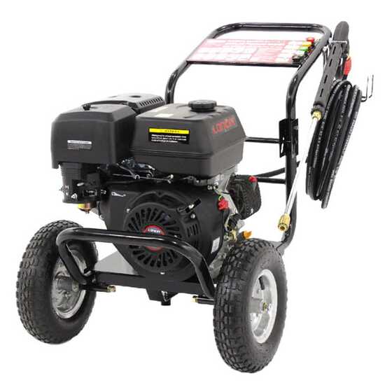 GeoTech Pro PWP 17/250 ZW - Idropulitrice a scoppio - 248 bar - Motore Loncin a benzina 389cc