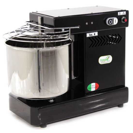 Famag IM 8/230 10 Velocit&agrave; Nero - Impastatrice a spirale 8 Kg