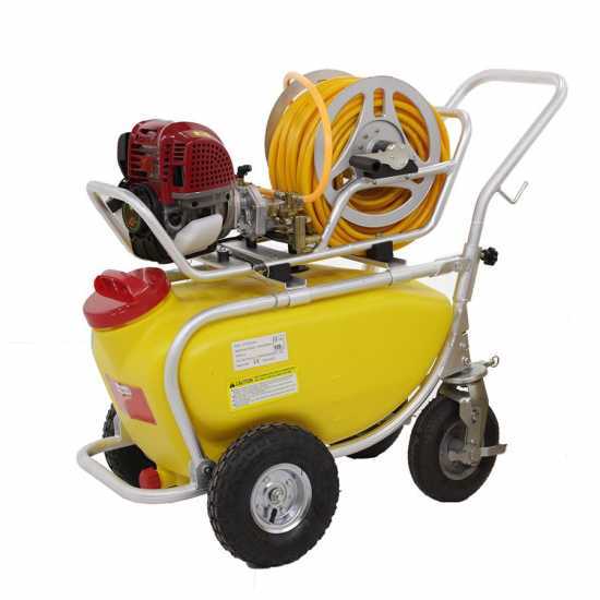 GeoTech SP 550 4S ALU - Pompa irroratrice a scoppio - 4 tempi a benzina