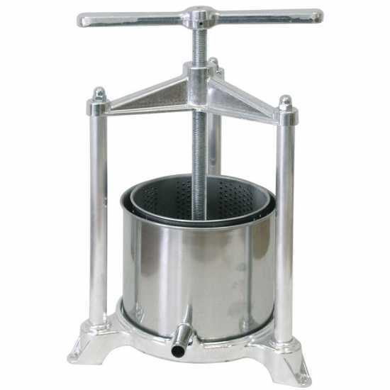 Palumbo Pavi AM - Torchietto premitutto manuale 2,5 L - Per melanzane e uva