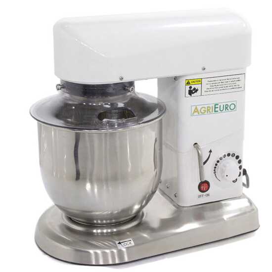 Impastatrice planetaria FP105 - Vasca INOX 5L - Multi attrezzo con Variatore