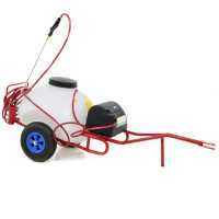 Pompa irroratrice elettrica carrellata M2001112 - Con gancio - A batteria 12V - 120L PRO