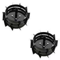 Coppia ruote ferro doppie 4.00-8 GeoTech Pro
