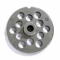 TC 22 foro 12 mm Trafila Reber - Piastra per tritacarne - diametro trafila 82 mm