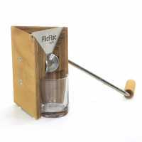 Komo Flic Floc 100g - Fioccatrice manuale in faggio multiplex con rulli conici in acciaio inox