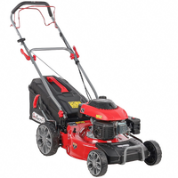 GeoTech Pro S46-140BG - Tosaerba a scoppio semovente - 2in1: raccolta + scarico posteriore