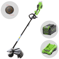 Greenworks GD40BC - Decespugliatore elettrico a batteria - 4Ah/40V