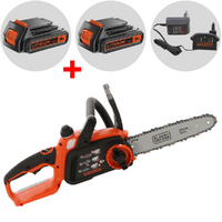 Black & Decker GKC1825L20-QW - Elettrosega a batteria 18V 2Ah + in omaggio batteria 18V 2Ah