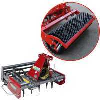 Erpice rotante RF170 - Larghezza di lavoro 170 cm - 16 lame - Serie leggera con rullo a rete