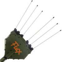 Oliviero Flex Basic - Abbacchiatore elettrico a batteria - Asta in alluminio telescopica 190-280 cm