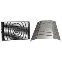griglia in ghisa aggiuntiva + diffusore calore ADELAIDE 3 PREMIUM