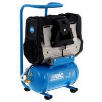 ABAC START SILENT OS15P - Compressore aria elettrico monofase silenziato, oil-less - Motore 1.5 HP - 6 lt
