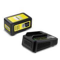 Starter Kit Caricabatteria e batteria Karcher da 18 V da 5 Ah