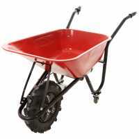 GeoTech CAR 150T - Carriola elettrica a batteria 40V 6Ah con ruote traktor