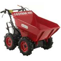 GeoTech Pro GEOTRAK 400 - Motocarriola 4x4 con cassone dumper 400Kg
