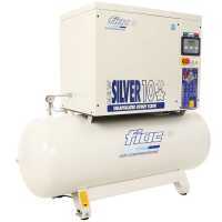 FIAC New Silver 10/300 - Compressore rotativo trifase a vite silenziato - Motore 10 HP