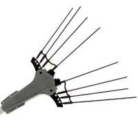 Volpi Olytech Mondial 845L - Abbacchiatore elettrico a batteria 210/300 - Asta telescopica