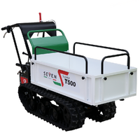 Seven Italy T500 GX - Motocarriola cingolata estensibile - Portata 500Kg