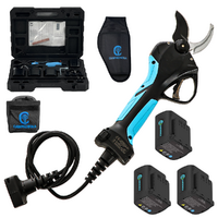 Campagnola Stark XL - Forbice elettrica da potatura con kit cavo e fondina per batteria - 3x 21,6V 2,5 Ah