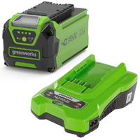 Starter kit Greenworks Batteria 40V 2Ah + Caricabatterie