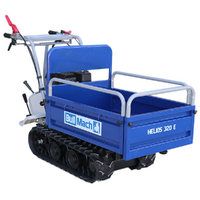 BullMach Helios 320 E - Motocarriola cingolata cassone estensibile 320Kg