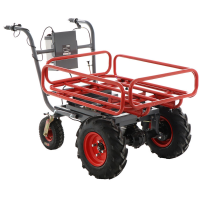 GeoTech CAR 300T-T PLUS - Carriola elettrica a batteria 40V 6Ah