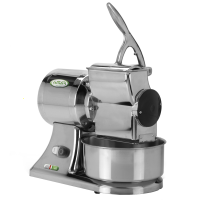 Fama GS - Grattugia elettrica monofase professionale in alluminio lucidato - 750W