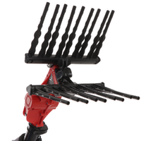 Zanon Olivar Electric AL 300 - Abbacchiatore elettrico a batteria da - Asta telescopica in alluminio 210 - 340 cm