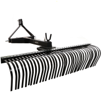 Blackstone B-HLRK 210 - Rastrello per trattore pesante con collegamento a 3 punti - Serie Heavy Duty