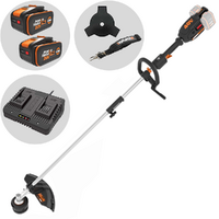 Worx NITRO WG186E - Decespugliatore multifunzione a batteria - 2x20V/4Ah