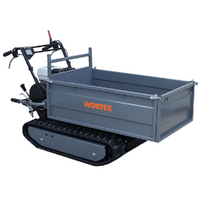 Wortex SFH 500 - Motocarriola cingolata cassone estensibile 500Kg