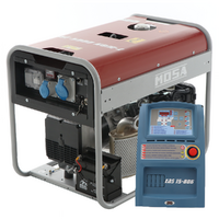 MOSA GE 5000 HBM-L AVR EAS - Generatore di corrente a benzina con AVR 4.4 kW - Continua 3.6 kW Monofase + ATS - Motore Honda iGX270