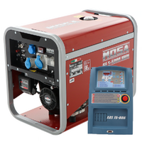 MOSA GE S-5000 BBM AVR EAS - Generatore di corrente a benzina con AVR 4.5 kW - Continua 3.6 kW Monofase + ATS - Motore B&S XR1450