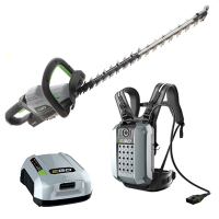 EGO HTX6500 - Tagliasiepi a zaino con batteria 56V/28Ah Professional-X EGO BAX1500