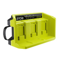 Ryobi RY36C3PA - Caricabatterie a 3 porte - 36V