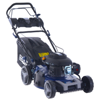 BullMach ACHILLE 51 - Rasaerba a scoppio trazionato - 4 in 1 - Motore a scoppio da 224cc - Avviamento elettrico