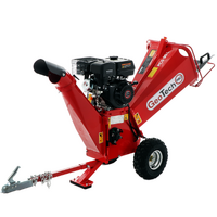 GeoTech Pro PCS 90 L - Biotrituratore a scoppio professionale - Motore Loncin G270F