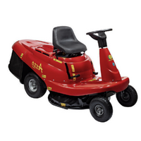 Eurosystems ASSO 67 Mini rider - Rider trattorino rasaerba - Motore LONCIN 352 cc - 7.2 Kw