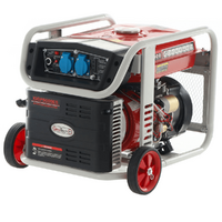 GeoTech Pro iGGP5000ES - Generatore di corrente inverter con avv. elettrico carrellato 4 kW - Continua 3.5 kW Monofase