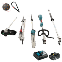 Makita DUX18 - Decespugliatore a batteria multifunzione - 18V - 3Ah