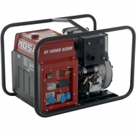 MOSA GE 10000 HZDM - Generatore di corrente diesel 9 kW - Continua 8.1 kW Monofase - Motore Hatz 1D90