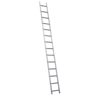  Facal Genia GS450, 14 gradini, 4.41 m - Scala in alluminio semplice singola - Altezza stimata operativa 5.35 m