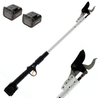 Volpi KV81 - Forbice elettrica da potatura su asta - 2x 21.6V 4Ah